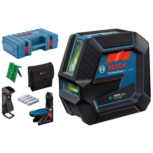 Bosch GCL 2-50 G + magnetni nosač sa štipaljkom + kofer Kombinovani samonivelišući linijski laser Cene
