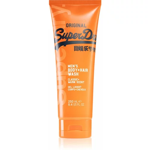 Superdry Original gel za tuširanje za tijelo i kosu za muškarce 250 ml