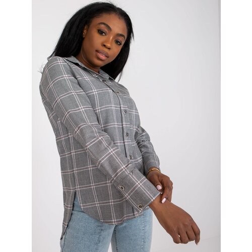 LAKERTA Shirt-LK-KS-508770.49P-grey Slike