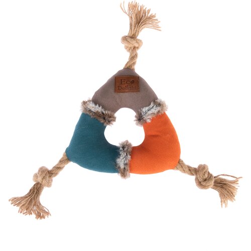 TIAKI Threeside plišasta vrvica pasja igrača - Ø 17 cm Cene