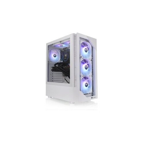 Thermaltake View 200 ARGB Snow Mid tower, tempered glass, 3x 120mm ARGB Lite fan Cijene