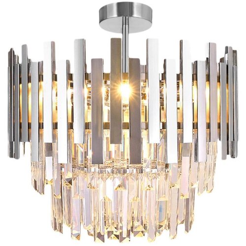  Luster na šipci ASPEN 6xE14/40W/230V matni hrom Cene