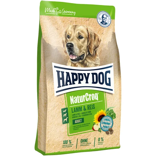 Happy Dog Ekonomično pakiranje Natur 2 x velika vreća - NaturCroq janjetina i riža (2 x 15 kg)