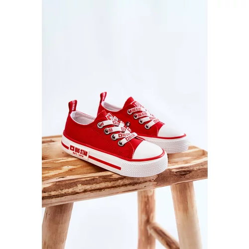 Big Star Children's Cloth Sneakers BIG STAR KK374071 Red