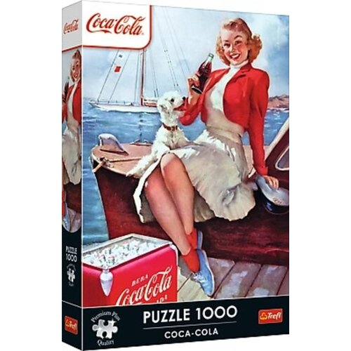 Trefl Coca-Cola morska pauza, slagalica od 1000 komada, Premium plus kvaliteta - Cene