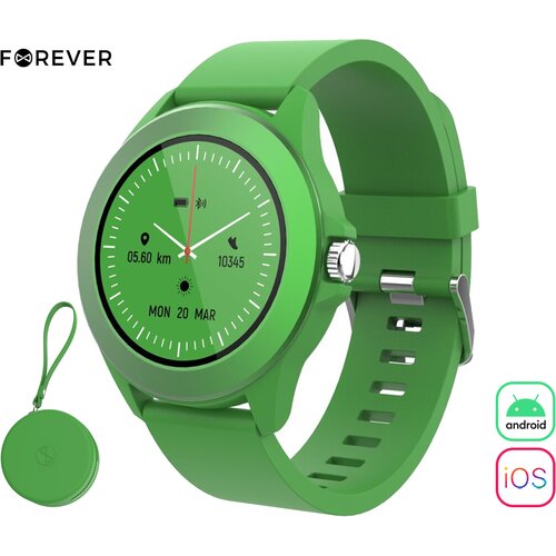 Forever Colorum CW-300 zelena pametna ura, (20744920) Slike