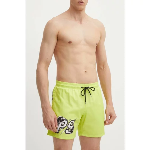 Plein Sport Kratke hlače za kupanje boja: zelena
