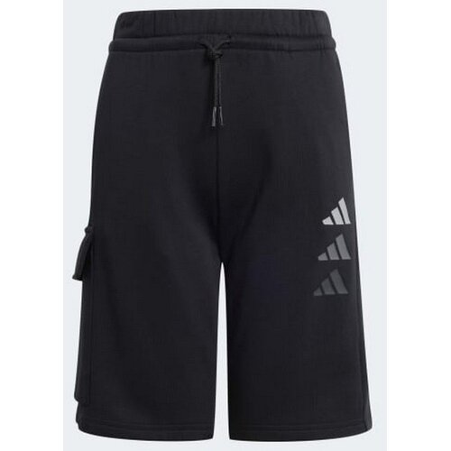 Adidas &amp;Scaron;orc za dečake Essentials logo celebration fleece, Crni Slike
