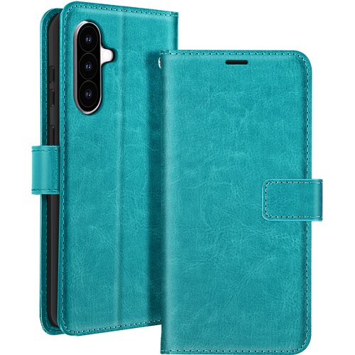 Oem Mayaxess, Ohi&scaron;je za denarnico Samsung Galaxy A56 s trakom za roko, Turkizna, (5000215679) Cene