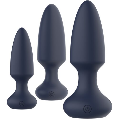 DREAMTOYS Star Trooper Mars Advanced Vibrating Anal Training Kit Blue Cene