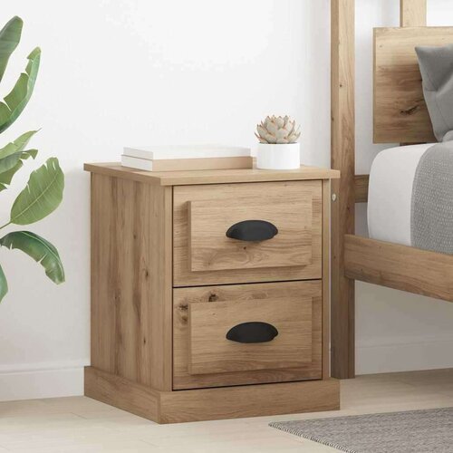  Noćni ormar s ladicama 2 pcs hrast artisan 39 x 39 x 47.5 cm Cijene