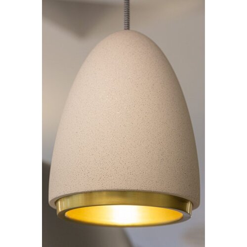  Klausen 111040 - Visilica na sajli CONCRETE 1xGU10/5W/230V siva/zlatna Slike