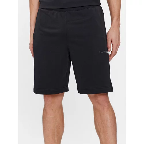 Calvin Klein Športne kratke hlače 00GMS4S841 Črna Regular Fit
