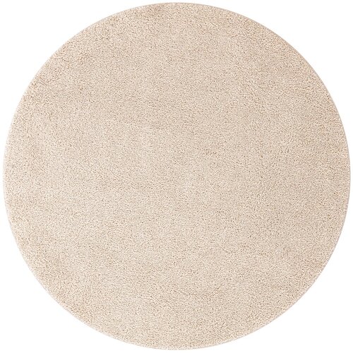 vidaXL Preproga Shaggy z lateksnim dnom kremna &oslash;90 cm, (22014968) Cene