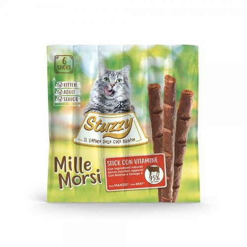 Stuzzy Millemorsi Cat Stick Šunka Sterilised 10x5g - 50g Slike