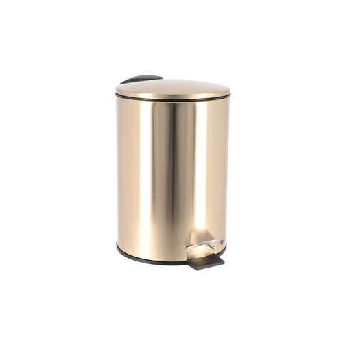 Tendance kanta za smece 3l na papucicu 17x22,5x24cm metal zlatna Cene