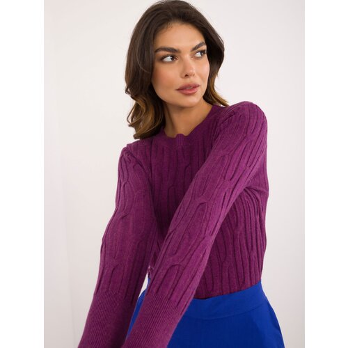 Wool Fashion Italia Sweater-AT-SW-2338-2.61-purple Cijene