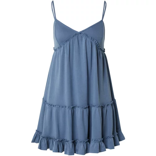 Superdry Ljetna haljina sivkasto plava