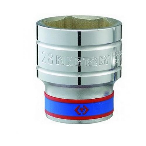 KING TONY Kralj Tony Kratka kapica 1/2 &amp;quot;18 mm x 38 mm 6-ktry krom, (21121963) Slike