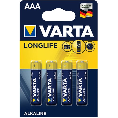 Alkalne Micro baterija (AAA) alkalno-manganova Longlife LR03 1.5 V 4 kosi, (20476087) Cene