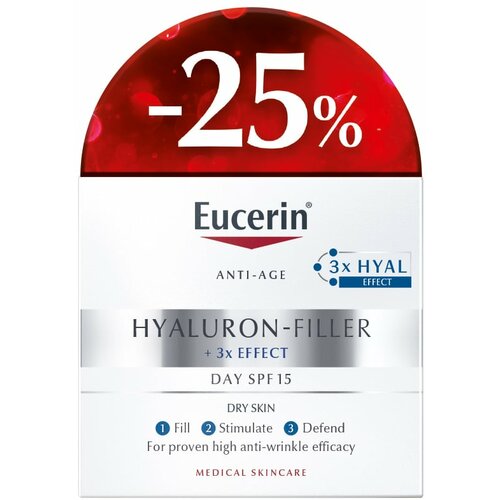 EUCERIN® box hyaluron filler dnevna krema za suvu kožu 50ml Cene