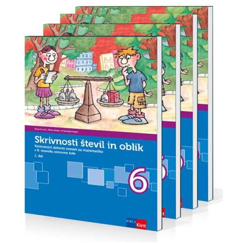  Skrivnosti števil in oblik 6, samostojni delovni zvezek Cene