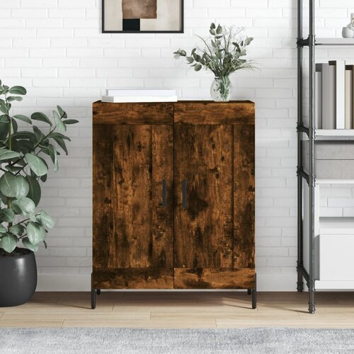 vidaXL Komoda boja dimljenog hrasta 69 5x34x90 cm konstruirano drvo Cene