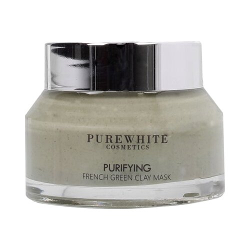 Pure White Cosmetics purifying French Green Clay Mask Slike