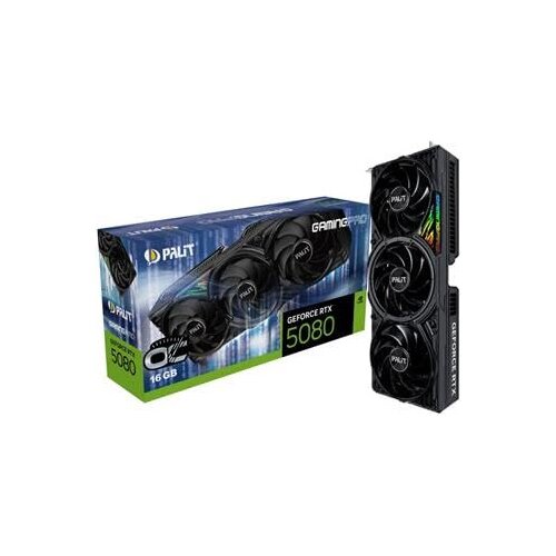 Palit GeForce RTX 5080 GamingPro OC 16GB GDDR7 grafična kartica Slike