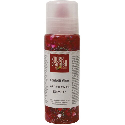 Ljepilo glitter konfeti 50ml srca knorr prandell 21-8099206 crveno Cijene