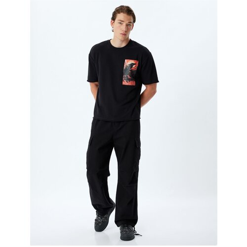 Koton Batman T-Shirt Licensed Oversize Short Sleeve Crew Neck Cotton Blend Slike