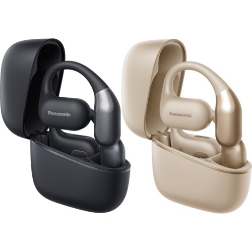 Panasonic RB-F10DE-K črne odprte brezžične slu&amp;scaron;alke Slike