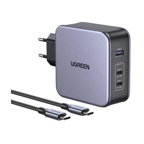 Ugreen Nexode Univerzalno Sivo AC Brzo punjenje U zatvorenom Cijene