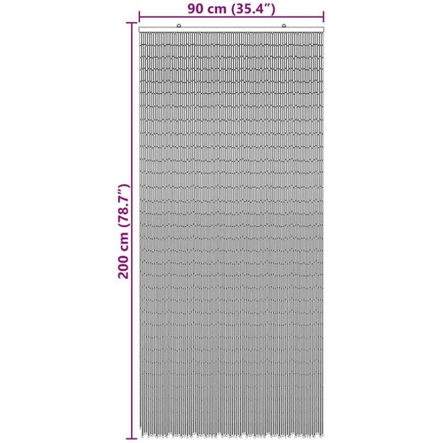  Zavjesa za vrata protiv muha vi&amp;scaron;ebojna 200 x 90 cm Bambus - 90 x 200 cm Neven Slike