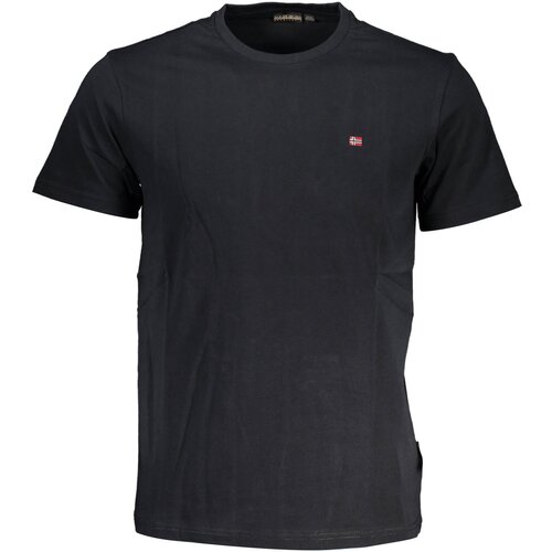 Napapijri SHORT SLEEVE T-SHIRT MEN BLACK Slike