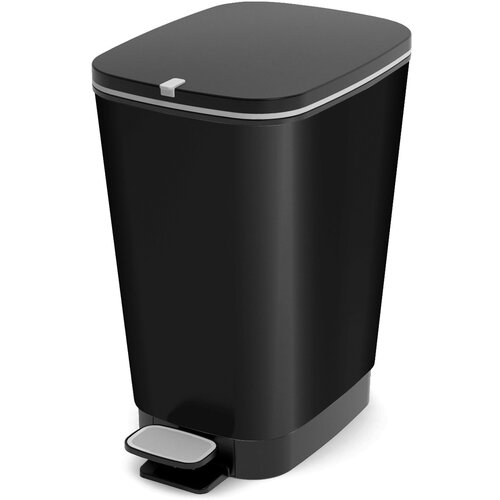 Kis kanta za otpad s nožnim mehanizmom CHIC (25 l, Crne boje, Kutno, Plastika) Cijene