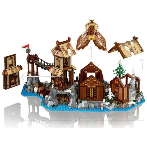 Lego Ideas 21343 Vikin&amp;scaron;ko selo Slike