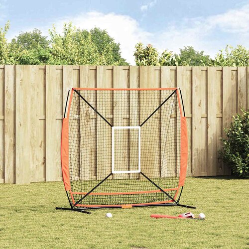 VidaXL Baze i Softbol Crna 180 x 90 x 153 cm Poliester Slike