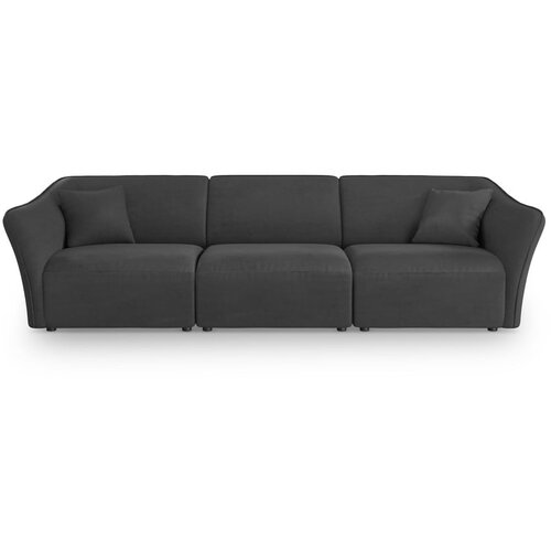 Cosmopolitan Design Tamno siva sofa od bouclé tkanine 292 cm Tokyo – Cijene