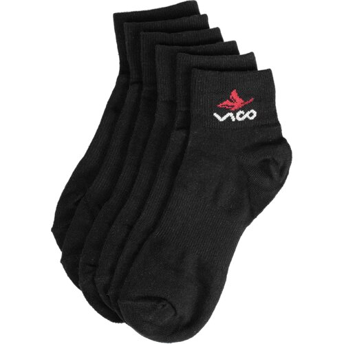 VICO Black Socks 3-Pack Cene