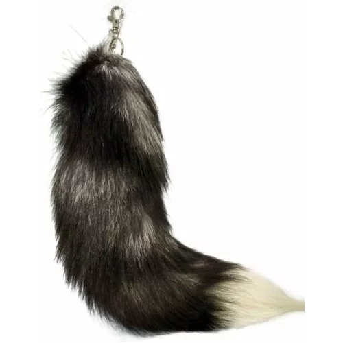 Generic Fluffy fox tail keychain tassel bag cosplay toy handbag accessories hook pendant, (21066448)