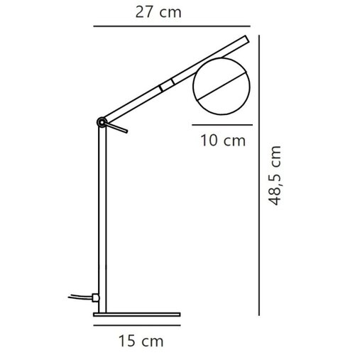 Nordlux Stona lampa CONTINA 1xG9/5W/230V crna Slike