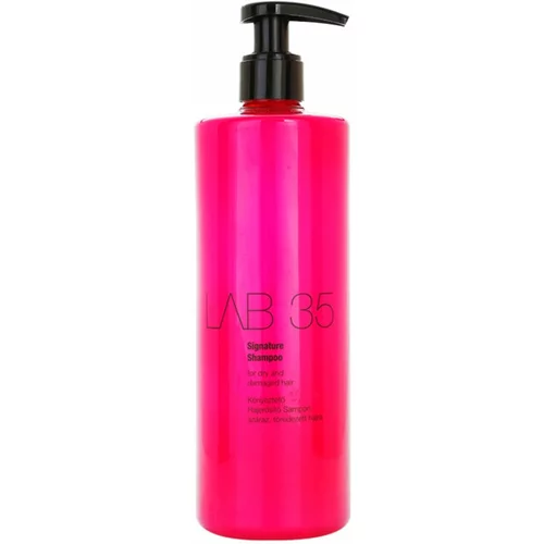 Kallos Cosmetics Lab 35 Signature šampon za suhe in poškodovane lase 500 ml za ženske