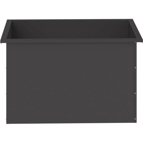  Vrtna posuda za sadnju s LED svjetlom 2 kom. Crna - Crna 50 x 80 x 48 cm 2 Slike