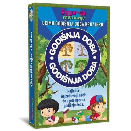  Igra memorije godišnja doba Cene