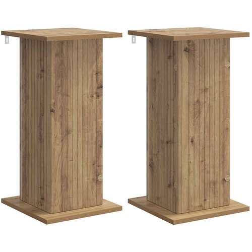  Stalak za biljke 2 pcs Hrast artisan 30 5 x 30 x 60 5 cm Cene