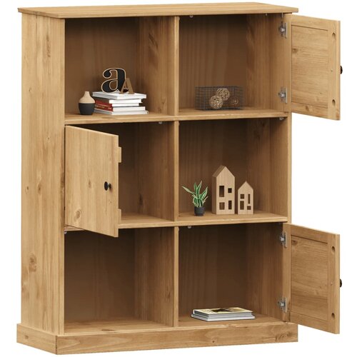  Regal za knjige VIGO 90x35x114,5 cm od masivne borovine Slike
