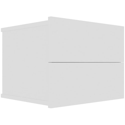  Noćni ormarići 2 kom bijeli 40 x 30 x 30 cm konstruirano drvo Slike