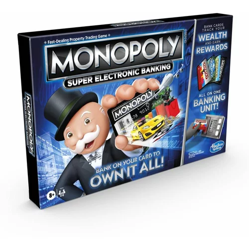 Hasbro Društvena igra Monopoly Super Electronic Banking/ CRO