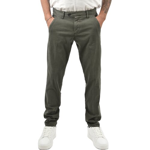 Roy Rogers Hlače s 5 žepi RRU013C8700112 Zelena Slike